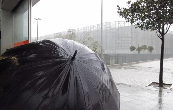 Euskadi se mantiene este miércoles en aviso amarillo por precipitaciones que pueden superar los 80 l/m2