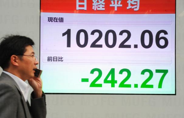 El Nikkei sube el 1,67 por ciento hasta los 10.544,22 enteros