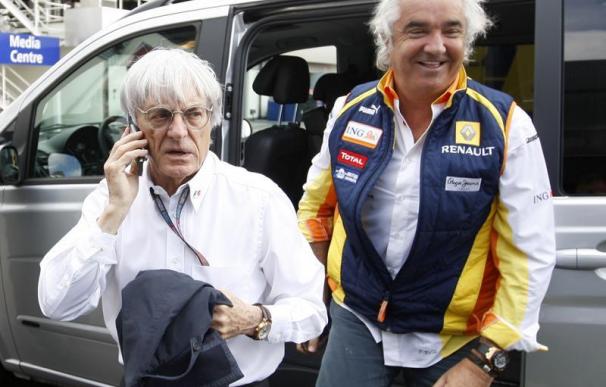 Ecclestone considera que la FIA ha sido "demasiado dura" con Briatore y le anima a apelar la sanción