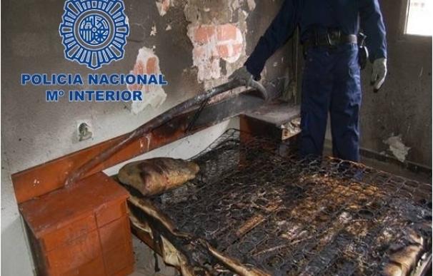 Detenida una mujer de 70 años por intentar quemar su vivienda con ella dentro