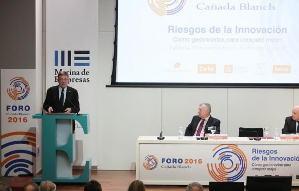 Puig apunta a la innovación como "ingrediente fundamental" para garantizar la productividad de la economía valenciana