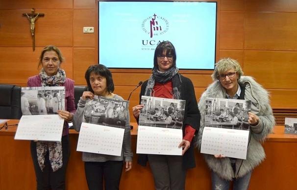 UCAV y Asociación Down Ávila presentan un calendario solidario para 2017
