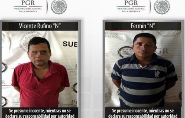 El narco Vicente Rufino y su escolta, detenidos en Acapulco