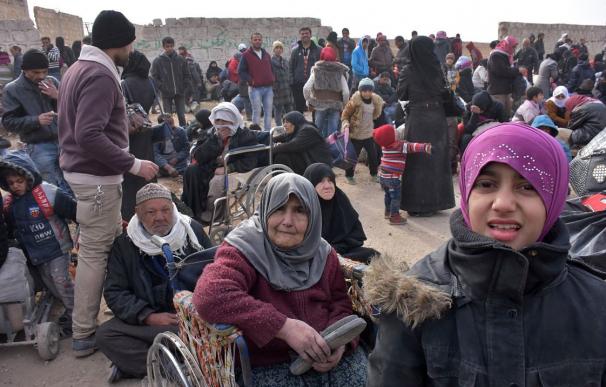 Éxodo en Alepo: más de 500.000 huyen en cuatro días
