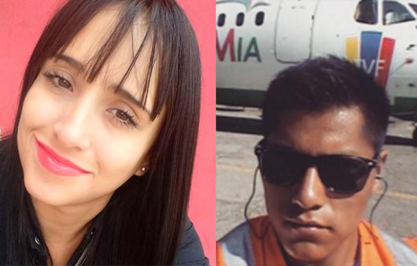Erwin y Ximena, la pareja que se salvó en el avión de Lamia por seguir los protocolos