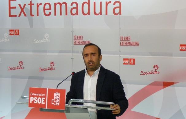El PSOE ve "excusas vanas" de la oposición con los PGEx y apela a articular unas cuentas con aportación de "todos"