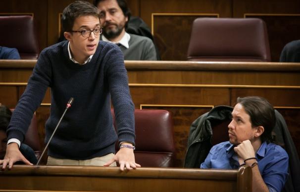 Errejón acusa al PP de usar el "gesto" de Podemos con Rita Barberá para "tapar" el "desprecio" con que la trató