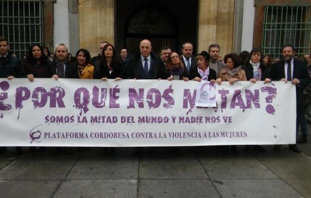 El Pleno de la Diputación expresa su repulsa a la violencia machista con la lectura de un manifiesto