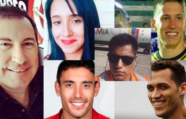 Estos son los supervivientes del accidente de avión en el que viajaba el Chapecoense