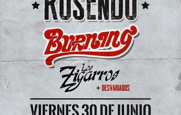 Rosendo se suma a Burning y Los Zigarros en la jornada rockera del Festival Cultura Inquieta de Getafe