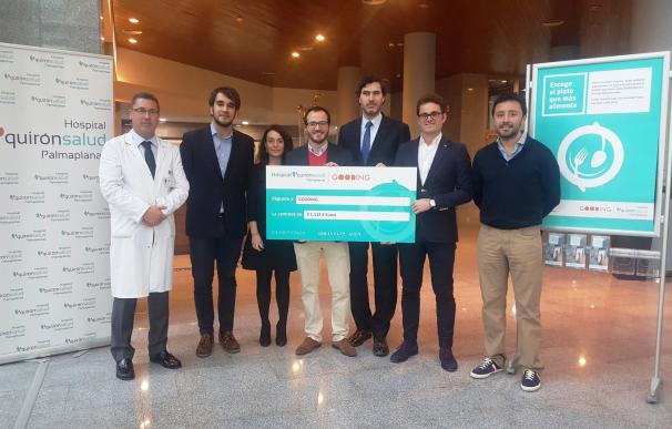 El Hospital Quirónsalud Palmaplanas entrega a Gooding la recaudación de la campaña solidaria 'El plato que más alimenta'