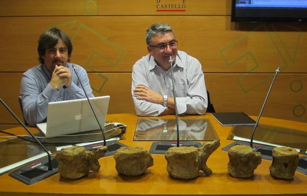 Investigadores recuperan en Portell huesos de los dinosaurios más antiguos de Castellón