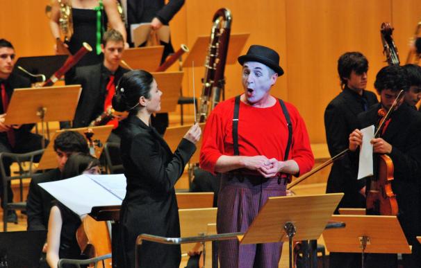 La Sinfónica de la Región y la compañía 'Magic Circle Mime' presentan 'Música con mimo' en el Auditorio regional