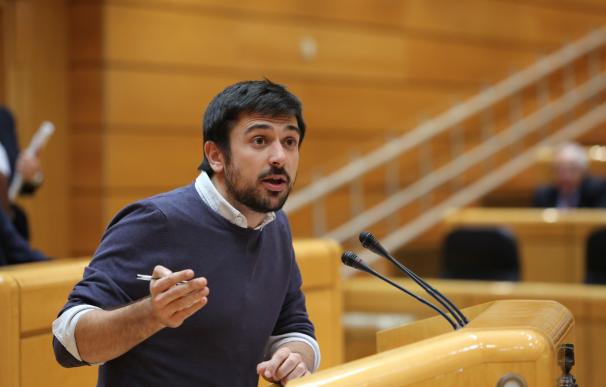 Ramón Espinar se estrenará con Rajoy preguntándole en el Senado por el sistema público de pensiones