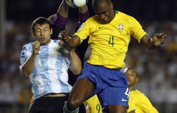 El clásico entre Argentina y Brasil acabó con 1-3.