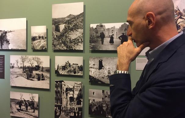Una exposición fotográfica recuerda el papel decisivo del fascismo italiano en la Guerra Civil