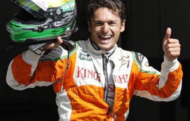 Fisichella saldrá desde la 'pole'en Spa con Force India