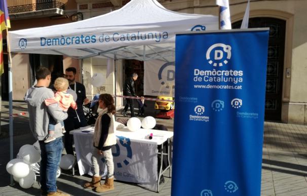 Demòcrates de Catalunya lamenta una agresión en una carpa en Vilanova i la Geltrú