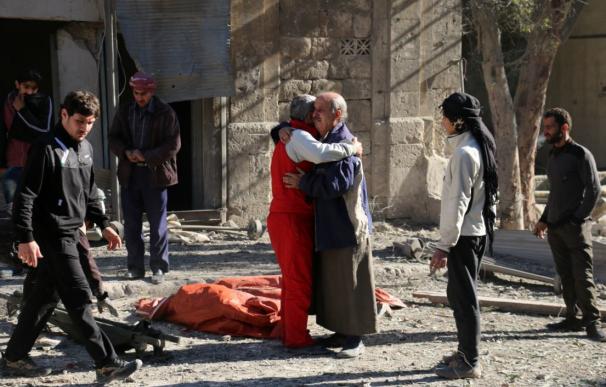 Casi 300 muertos en Alepo desde el pasado jueves, según los 'cascos blancos'