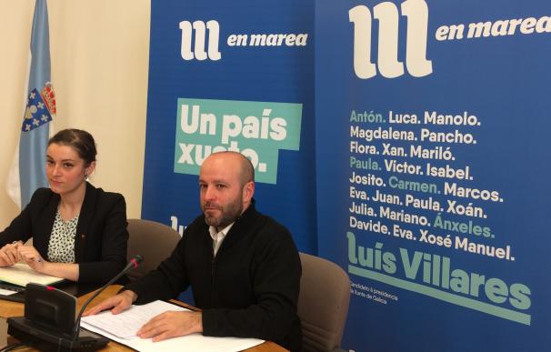 En Marea, dispuesta a hablar con el PP sobre el sistema de financiación, pide más "soberanía fiscal" para Galicia
