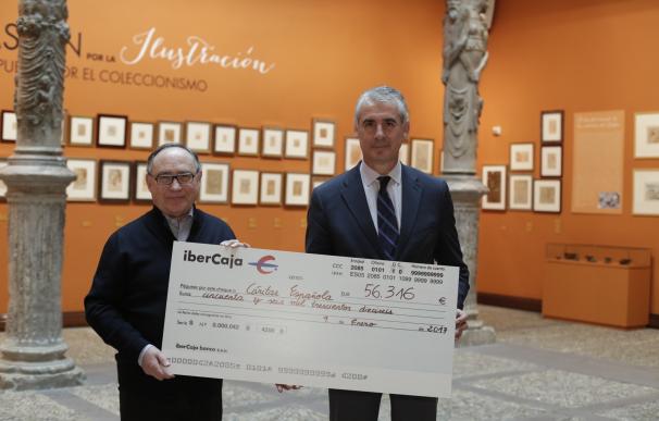 Ibercaja entrega 56.300 euros de la recaudación de la campaña de navidad a Cáritas
