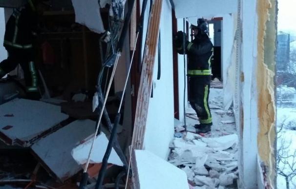 El herido grave en la explosión de Villarreal de Huerva evoluciona "favorablemente"