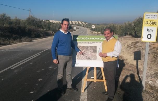 Diputación invertirá 43.000 euros en la adecuación del acceso sur al municipio de Fuerte del Rey