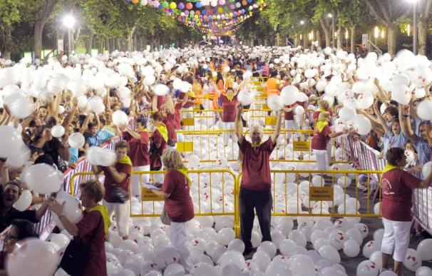 Valladolid consigue el Guinnes por globos inflados y dona recaudación a ONG