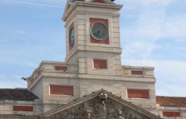 Las campanadas del reloj de la Puerta del Sol repicarán este sábado en homenaje a su 150 aniversario