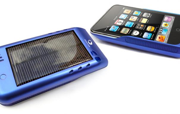 Funda con cargador solar para iPhone