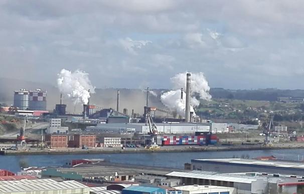Ecologistas de Avilés denuncian nubes de polvo en Arcelor detectadas este sábado