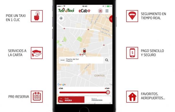 Recala en Madrid la plataforma eCab que ofrece a clientes de taxi reservas anticipadas, pago desde la App y elegir coche