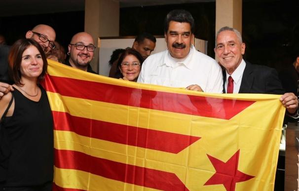 Pascal (PDeCAT) cree que una foto de Maduro con la 'estelada' no suma y es "no entender nada"