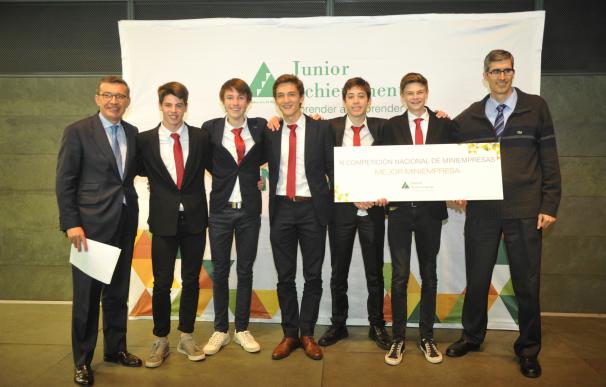 Cinco estudiantes de Gerona representarán a España en la competición europea de "miniempresas" de Junior Achievement