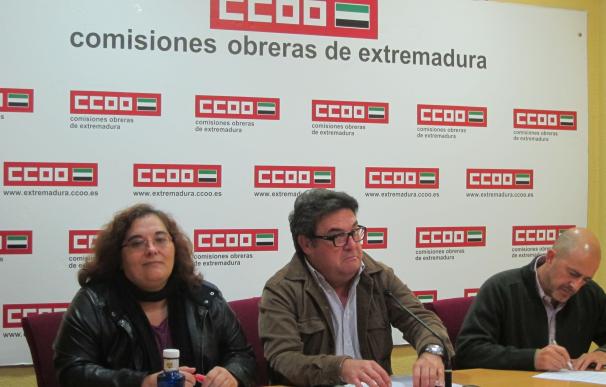 CCOO inicia una campaña para "forzar" a las administraciones públicas en Extremadura a convertir empleo temporal en fijo