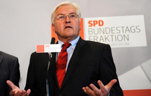 Steinmeier elegido jefe de la oposición en una reunión tumultuosa con dudas sobre el futuro del SPD