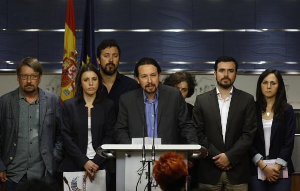 Pablo Iglesias impulsa una moción de censura contra Rajoy: "España vive un estado de excepción"