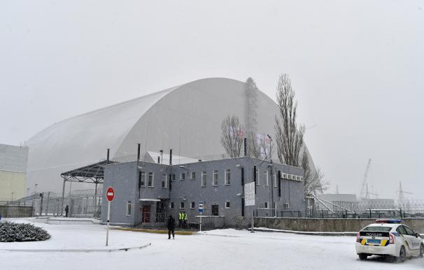 Así es la nueva cúpula gigante que protege el reactor nuclear de Chernóbil