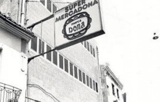 Uno de los primeros supermercados Mercadona, en Valencia