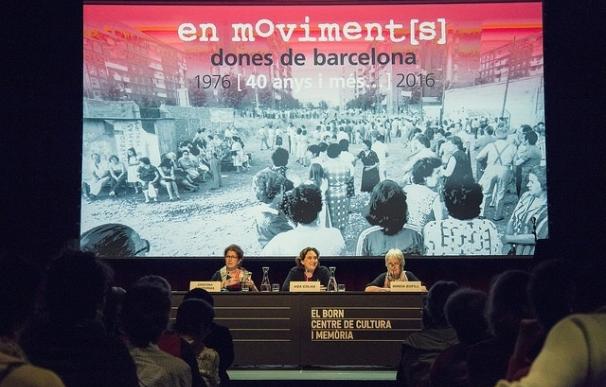 Barcelona recupera la memoria de movilizaciones de mujeres de las últimas cuatro décadas