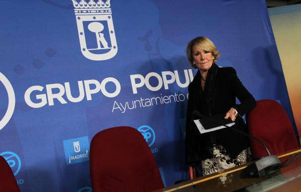 Esperanza Aguirre, un caso único, tres dimisiones en solo cinco años. José González