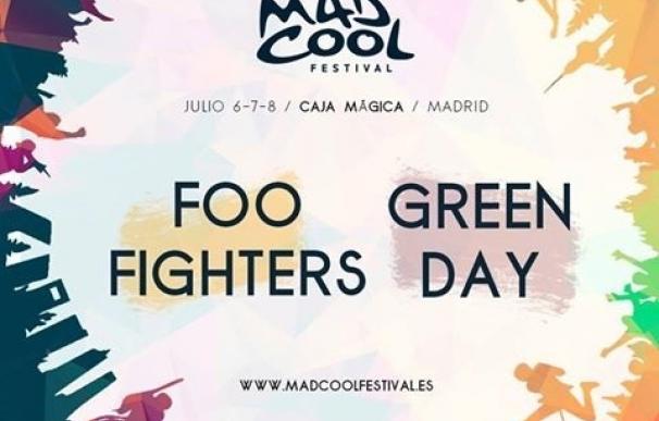 Foo Fighters y Green Day, cabezas de cartel del Mad Cool Festival 2017