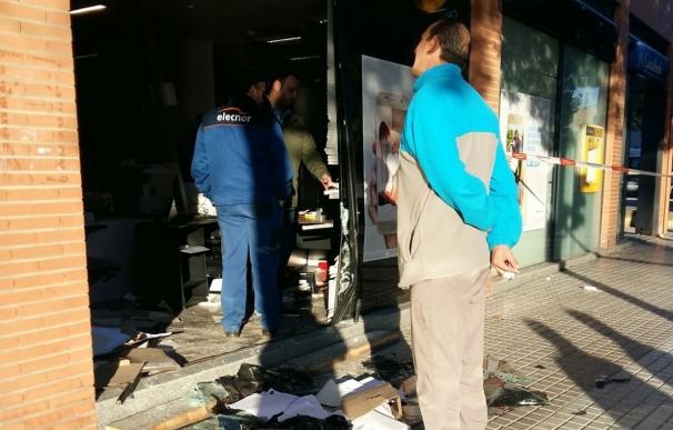 Una sucursal bancaria de Mérida sufre un intento de robo mediante un alunizaje