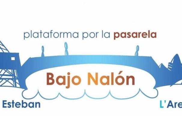 Vecinos de L'Arena y San Esteban se concentran el 5 de mayo para pedir la pasarela del Bajo Nalón