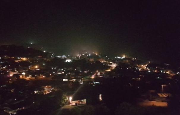 Santos anuncia el restablecimiento de la electricidad en Mocoa