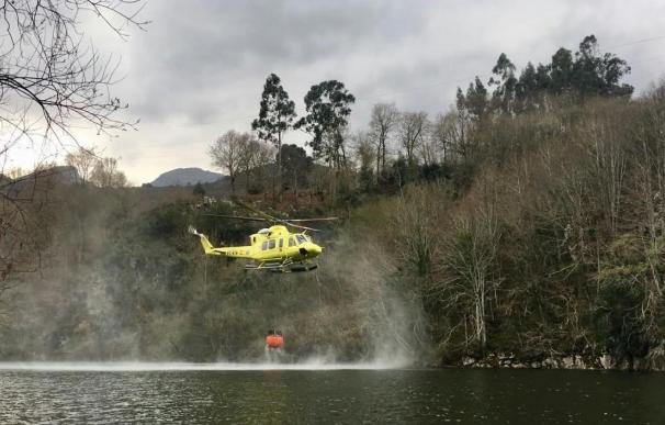 Sofocados los 15 incendios registrados en Cantabria