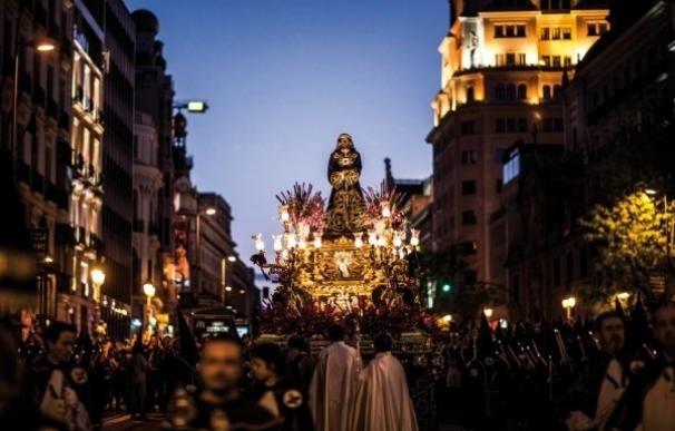 La celebración del Viernes Santo llenará las calles del centro de Madrid de cofrades en procesión