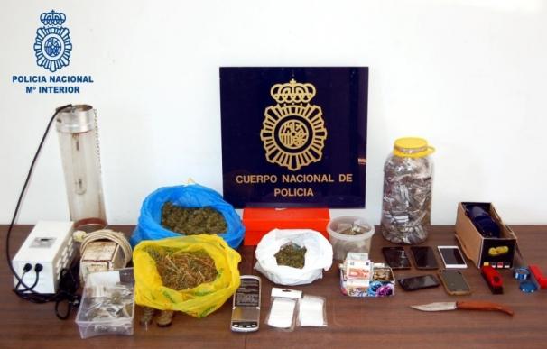 Desmantelado un punto de venta de droga en Andújar con seis detenidos, tres de ellos menores
