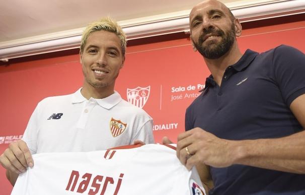 Nasri: "En el Sevilla me siento importante con un entrenador que confía en mí"
