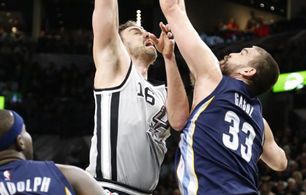 Gasol vs Gasol: los Spurs barren a los Grizzlies pese al partidazo de Marc